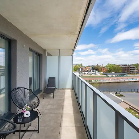 Prestizowe Z Widokiem Na Rzeke I Parkingiem By Renters Prestige Apartment Wroclaw